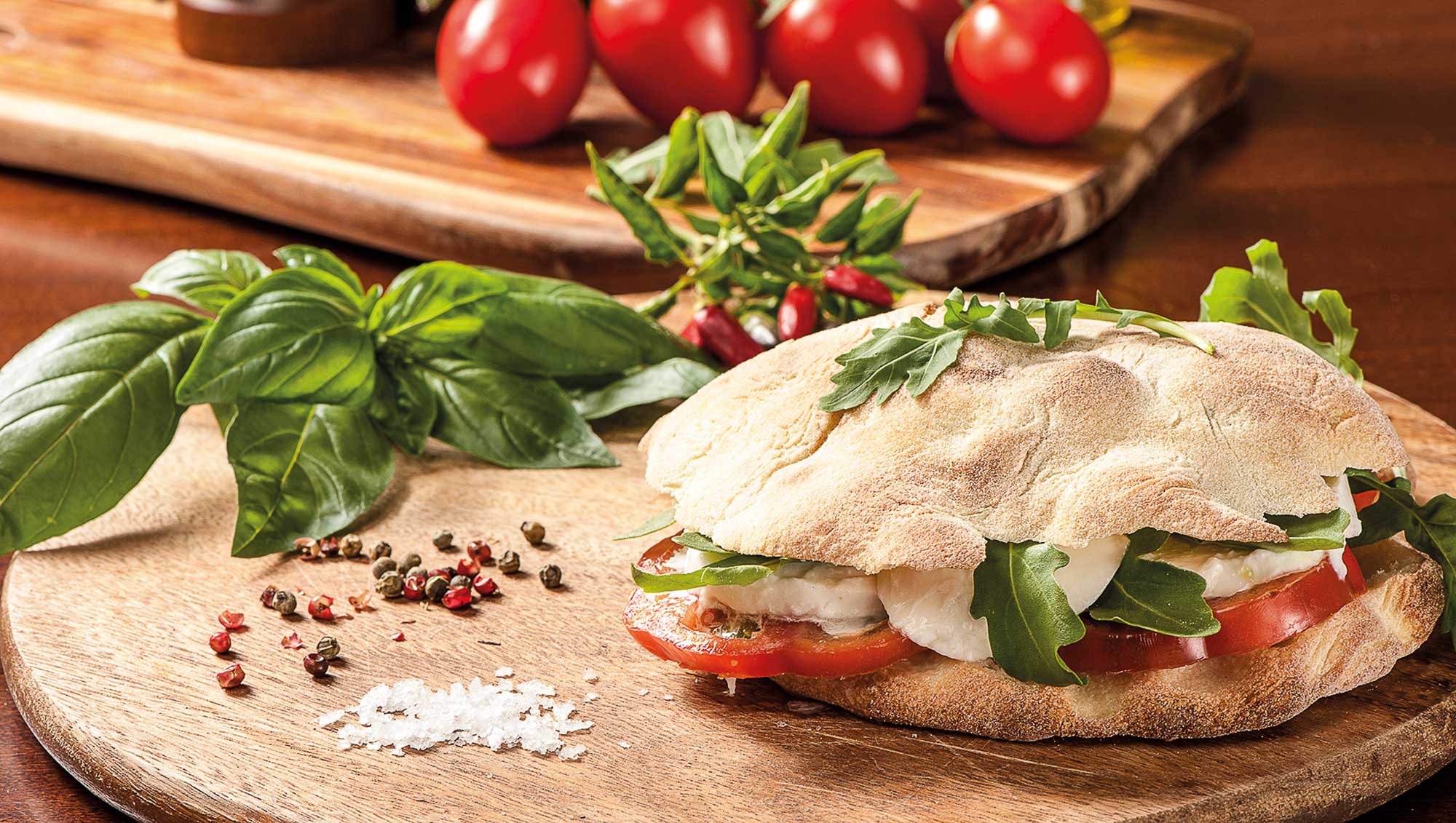 Pomodori Sandwiches Panini