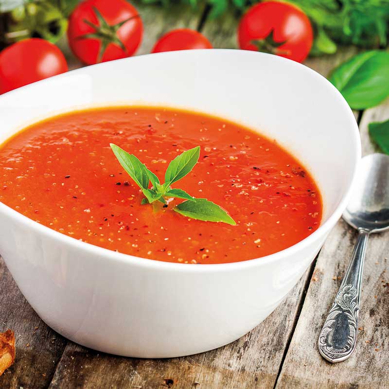 Tomaten-Suppe-Pomodori